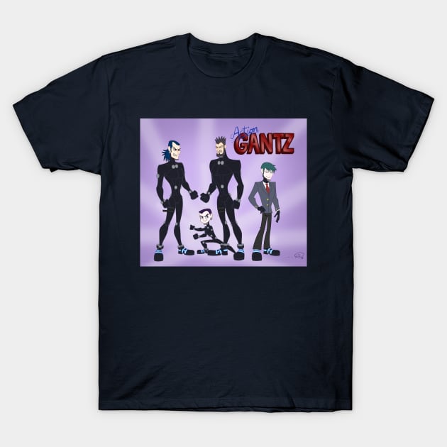 Action Gantz T-Shirt by AistarsTeeStore